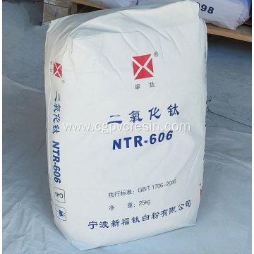 Ningbo Xinfu Titanium Dioxide Rutile Tio2 NTR-606